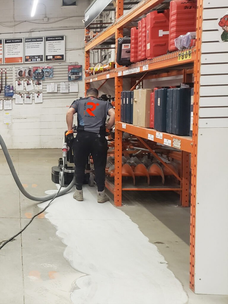 Concrete Repair, Grind & Polish